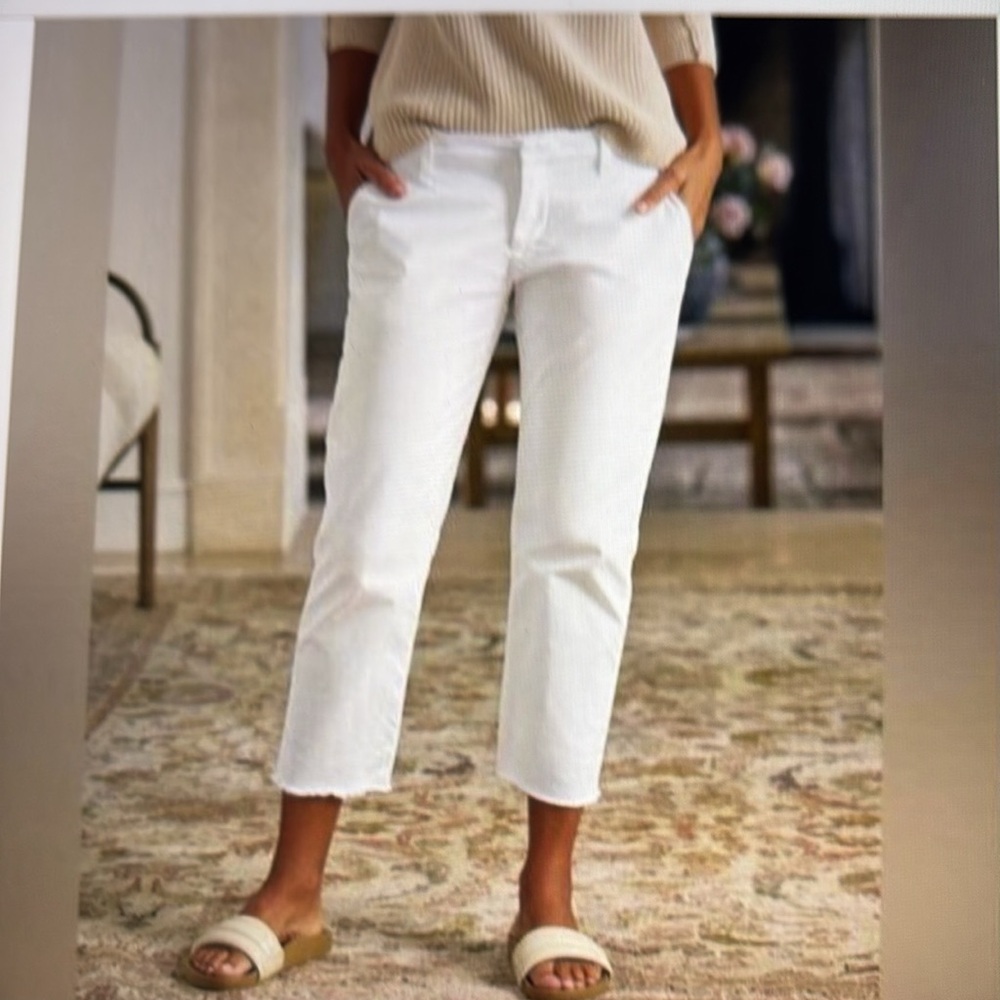 Frank & Eileen Wicklow White Pants 4